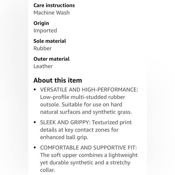 Puma, Men Size 11.5/ Men Size 12, Attacanto FG/AG, Puma White- Fire Orchid - Picture 4 of 15